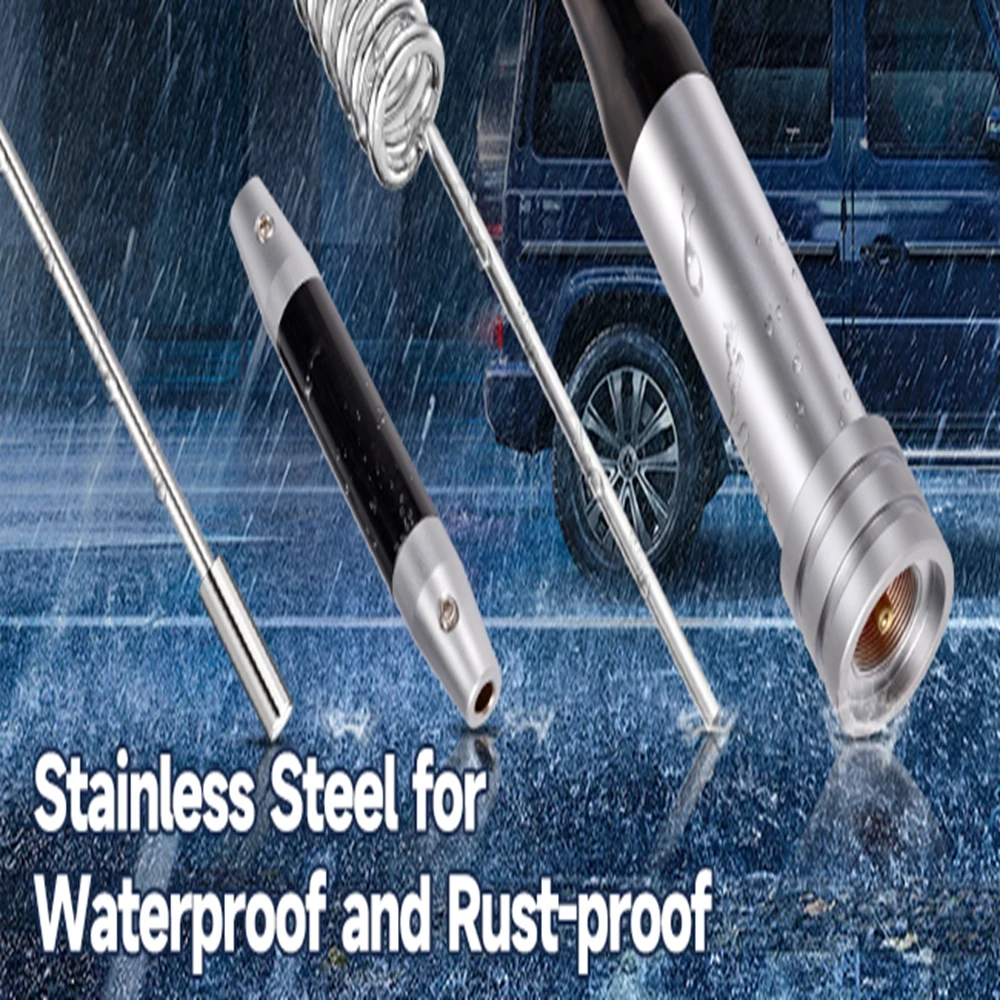 VHF UHF Car Antenna Mobile Transceiver Whip Holder
