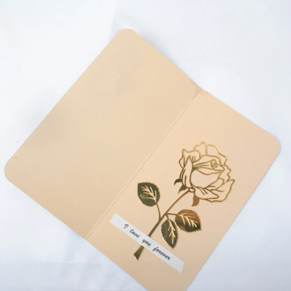 

Metal Rose Bookmark Fashion Bookmarks Creative Paper Clip Valentine's Day Bookmark Gift (Golden)