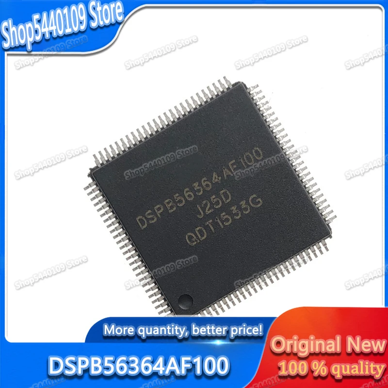 1pcs DSPB56374AE DSPB56374AEB IC DSP 24BIT 150MHZ 52-LQFP 56374 DSPB56374