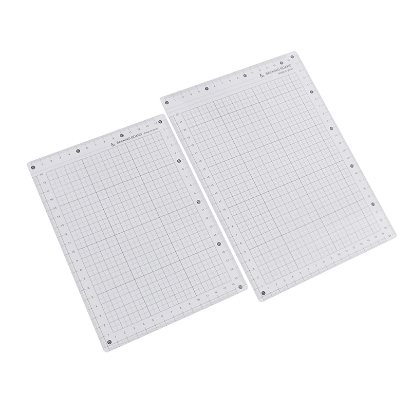 Transparent Ruler Board A4 A5 Students Writing Desk Pad PVC Grid Sewing Cutting Mats Drawing Clipboard Measuring Supplies