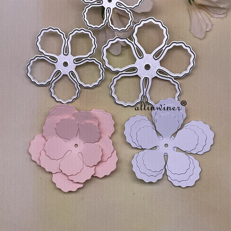 Fustelle Metallo Stencil,Le Foglie Die Cuts Stampino per Fai