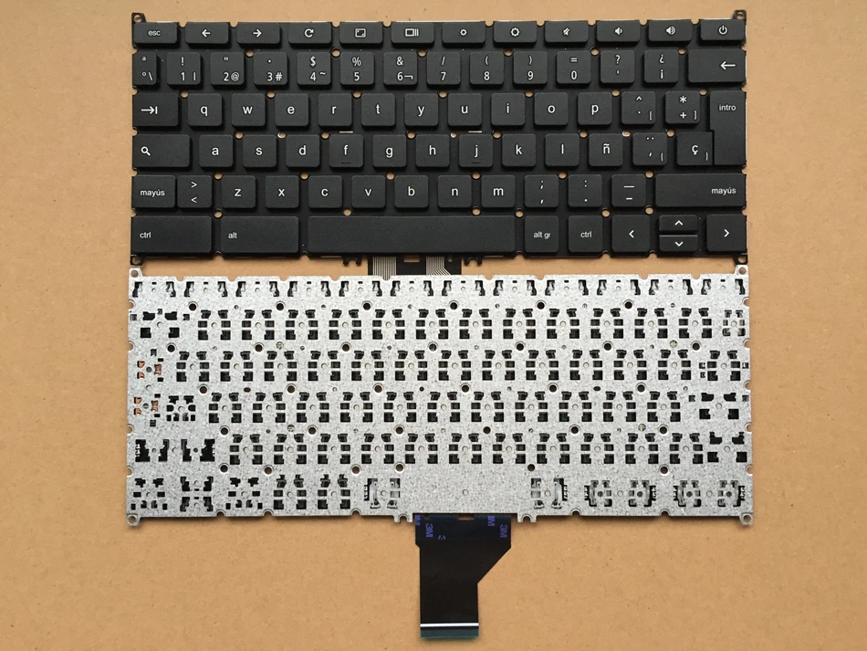 Tastiera Spagnola Del Computer Portatile Per Acer Chromebook C720 C720P C730 C740 C720-2103 Cb3-111-C730 Cb3-111-C4Ht Serie Cb3-111-H14M