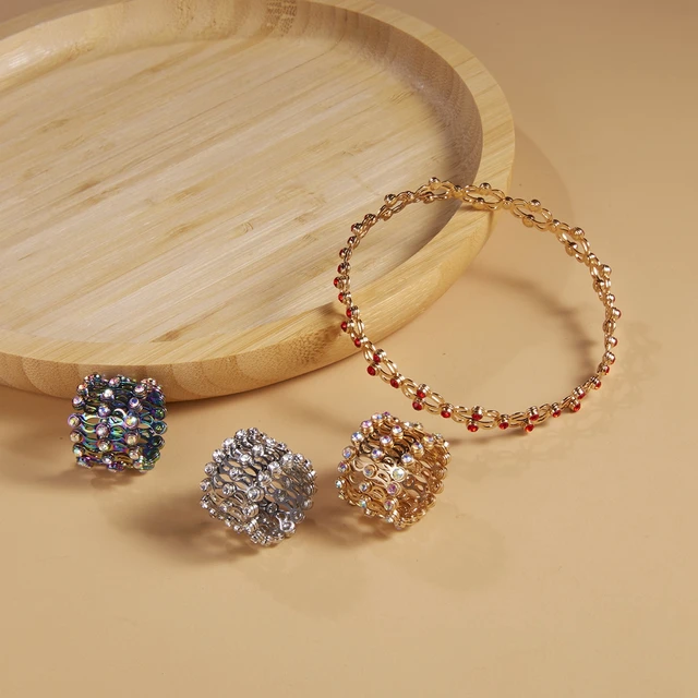 Serafino Consoli 18K White & Yellow Gold Diamond Ring Bracelet-56550 - Hyde  Park Jewelers
