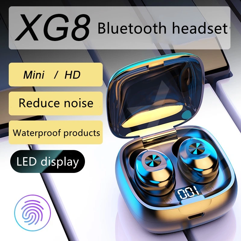 

TWS-стереонаушники XG8 с поддержкой Bluetooth 5,2 и шумоподавлением
