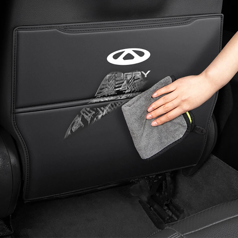 2Pcs Car Seat Back Anti Kick Protection For Chery Tiggo 8 8 Pro Seat Protect Pad Dust Cover Interior Accessories