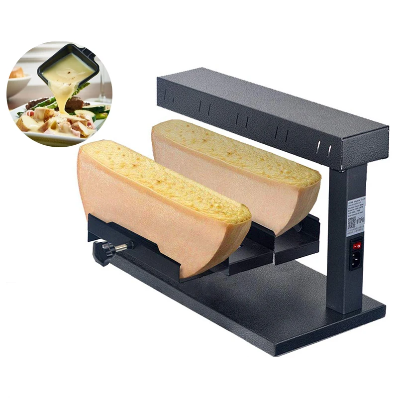 Electric Cheese Melting Machine Raclette Heater Warming Machine Grill