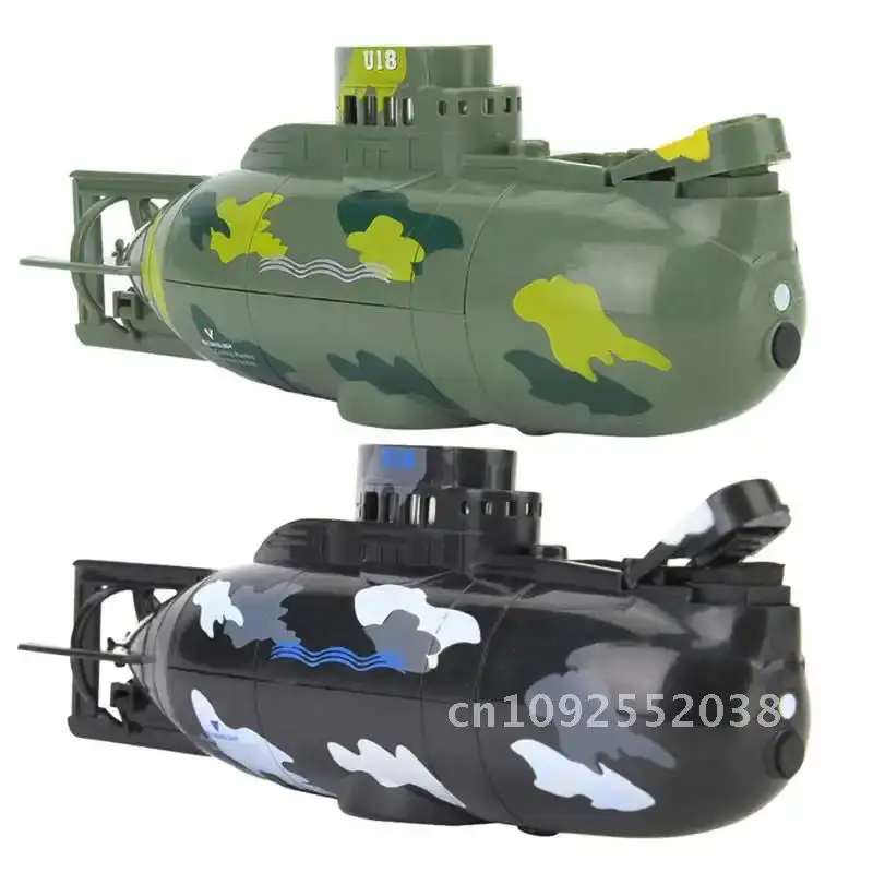 RC Submarine Remote Control Model MINI Diving Toy Control Boys Kids Support for Boat Gift Simulation 6‑channel