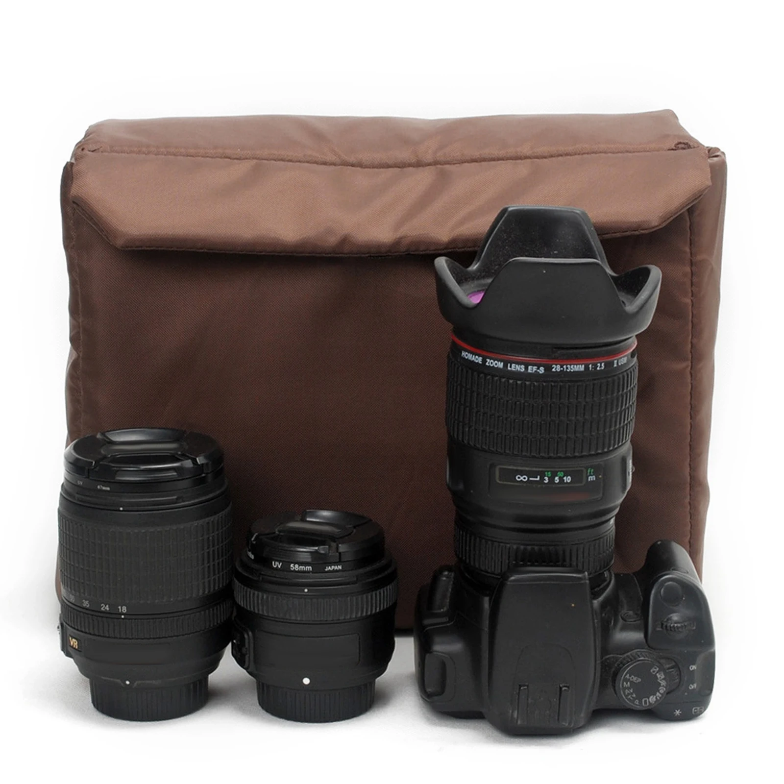 Tracolla Morbida Antiscivolo Per Fotocamera | Cinghia Imbottita Regolabile Per DSLR Nikon, Canon, Sony E GoPro - 5
