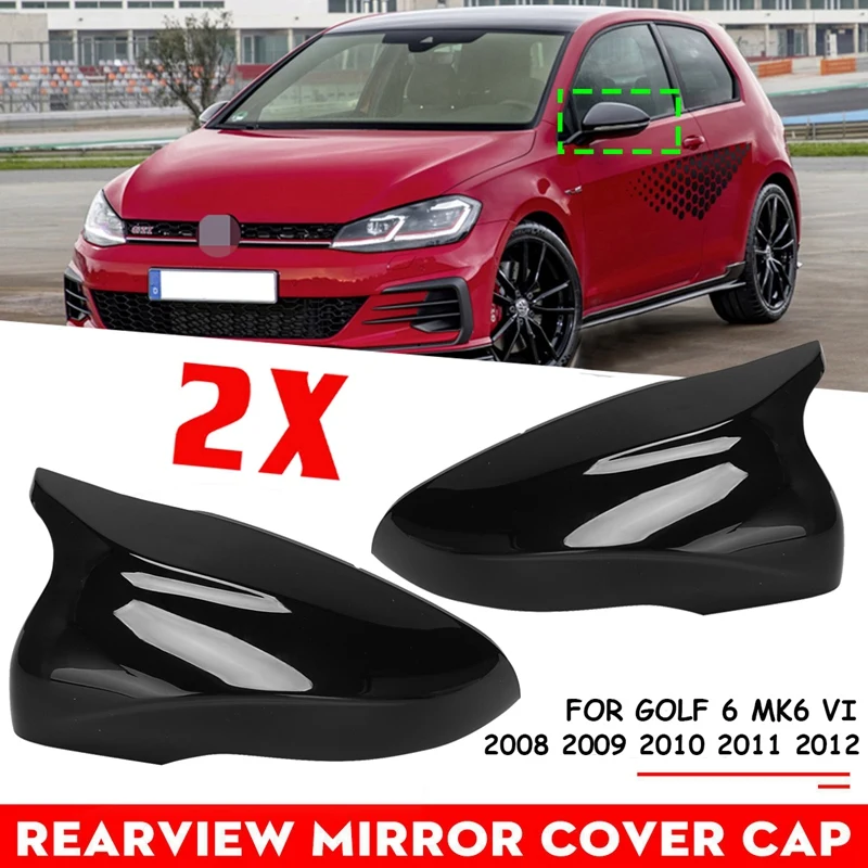 

Чехол для зеркала заднего вида для Golf 6 MK6 VI 2008 2010 2011 2012
