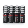 Soshine 3.7V 18350 1000mAh Rechargeable Battery 1000mAh Lithium Batteries Li-ion Battery 1000 Times Cycle Charge Full Time 1h 2