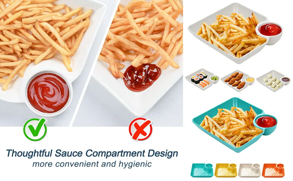 Chips and Dip Plates