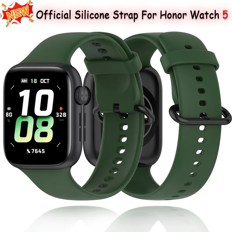 Silicone Replacement Watch Band - Unisex Sport Strap Bracelet Accessory