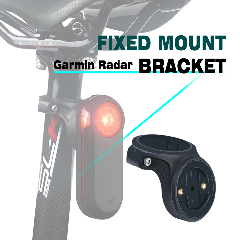 Bike TailLight Bracket Saddle Mount Fix Holder For Garmin Varia RVR315 RTL  510 515 Rear View Radar Compatible With Bike Computer - AliExpress