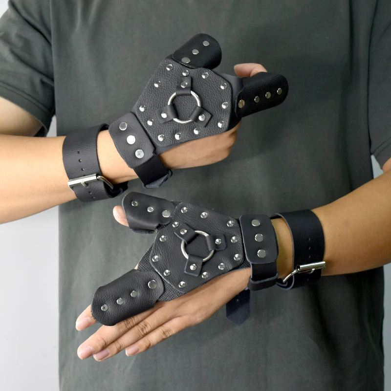 Fishing Handguard Wristband Slingshot Protective Gloves Adjustable Strap Outdoor Hunting Accessories For Left/Right Hand slingshot accessories