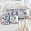 Two Sizes U.S. Dollar Plush Pillow Stuffed Currency Long Cushion Sleeping Bolster Head Support Plushie Present 4