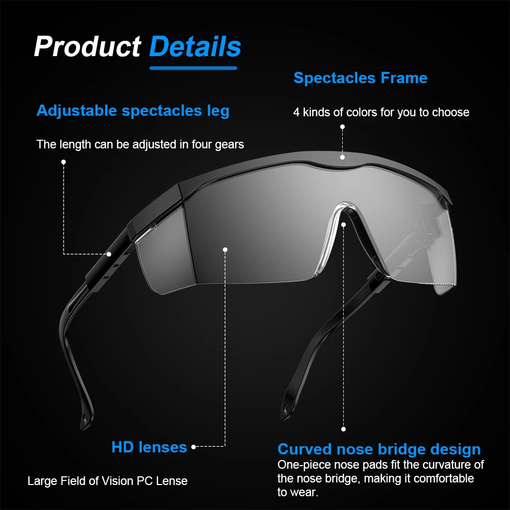 GLOBAL VISION Z33 Smoke Lens Motorcycle Goggles - ANSI Anti-Fog, UV400