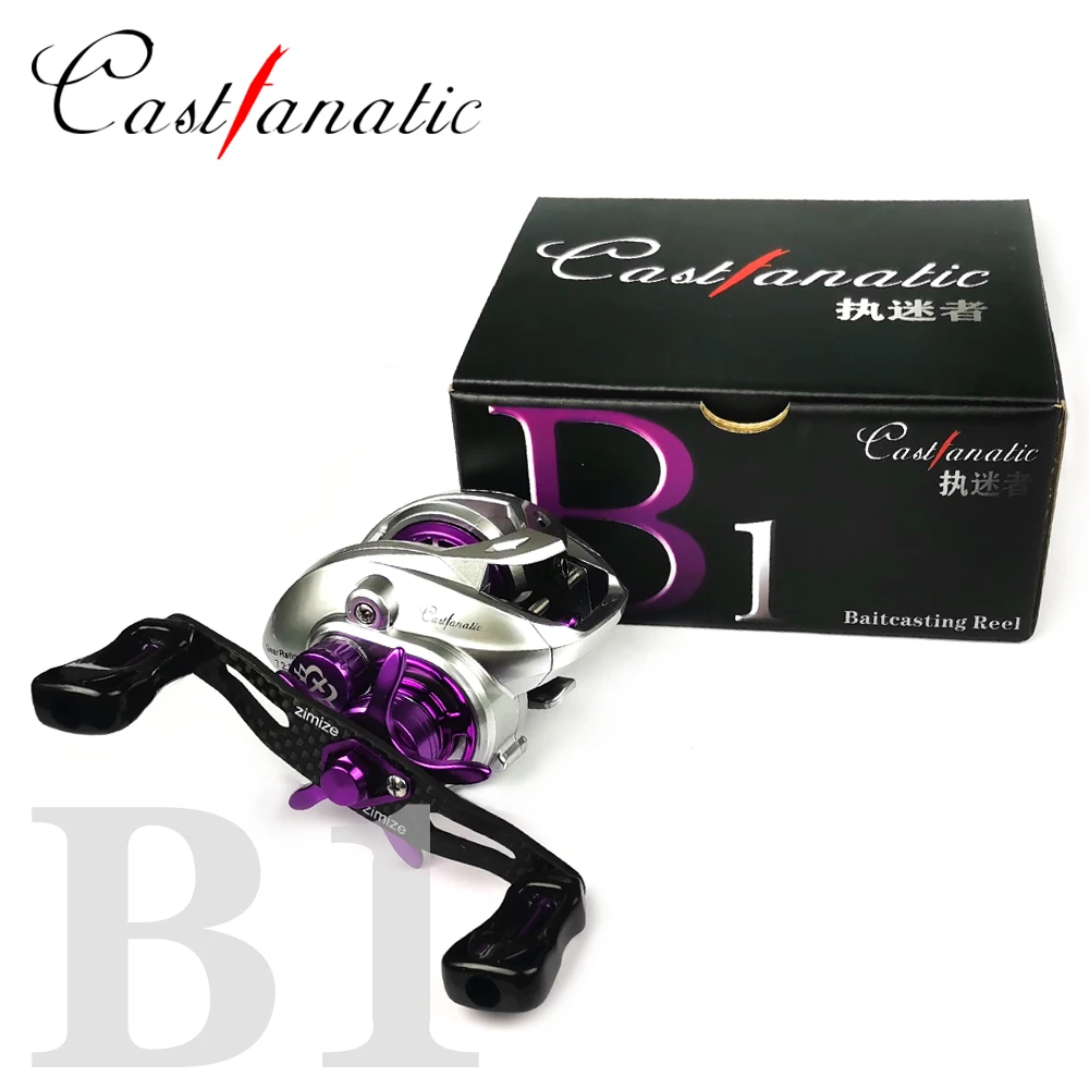 6.3g Spool CASTFANATIC B1 BFS Baitcasting Finesse Fishing Reel 158g  Ultralight Baitcaster Coil For Perch Crappie Bass Trout Fis