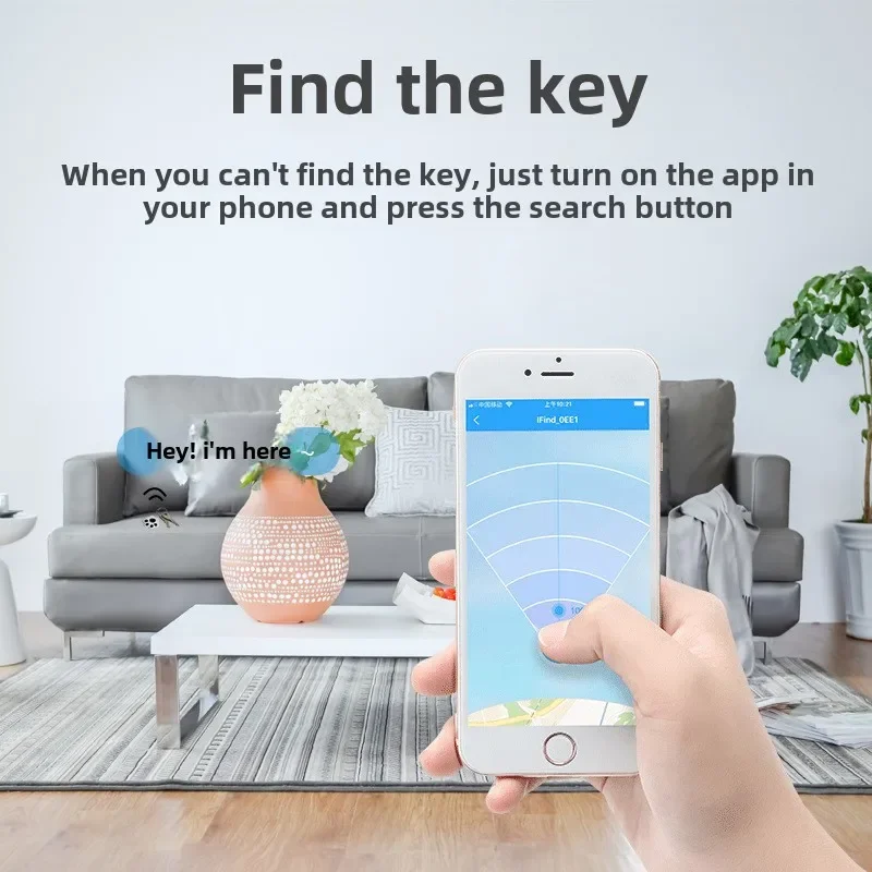 Mini GPS Tracker Bluetooth 5.0 Anti-Lost Device Pet Kids Bag Wallet Tracking for IOS/ Android Smart Finder Locator Accessories