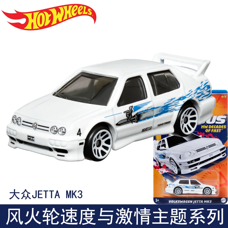 Hot Wheels Car Fast & Furious HW Decades of Fast Boys Toy 1:64  Diecast Hummer Volkswagen Jetta Mk3 Buick Grand National Camino