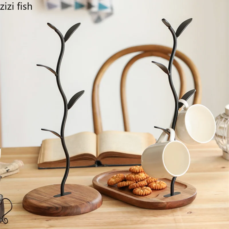 https://ae01.alicdn.com/kf/S2aa07734e9944633991685389e25c37dG/Wooden-Base-Wrought-Iron-Cup-Holder-Cup-Storage-Rack-Tea-Tray-Snack-Tray-Wooden-Pallet-Drain.jpg