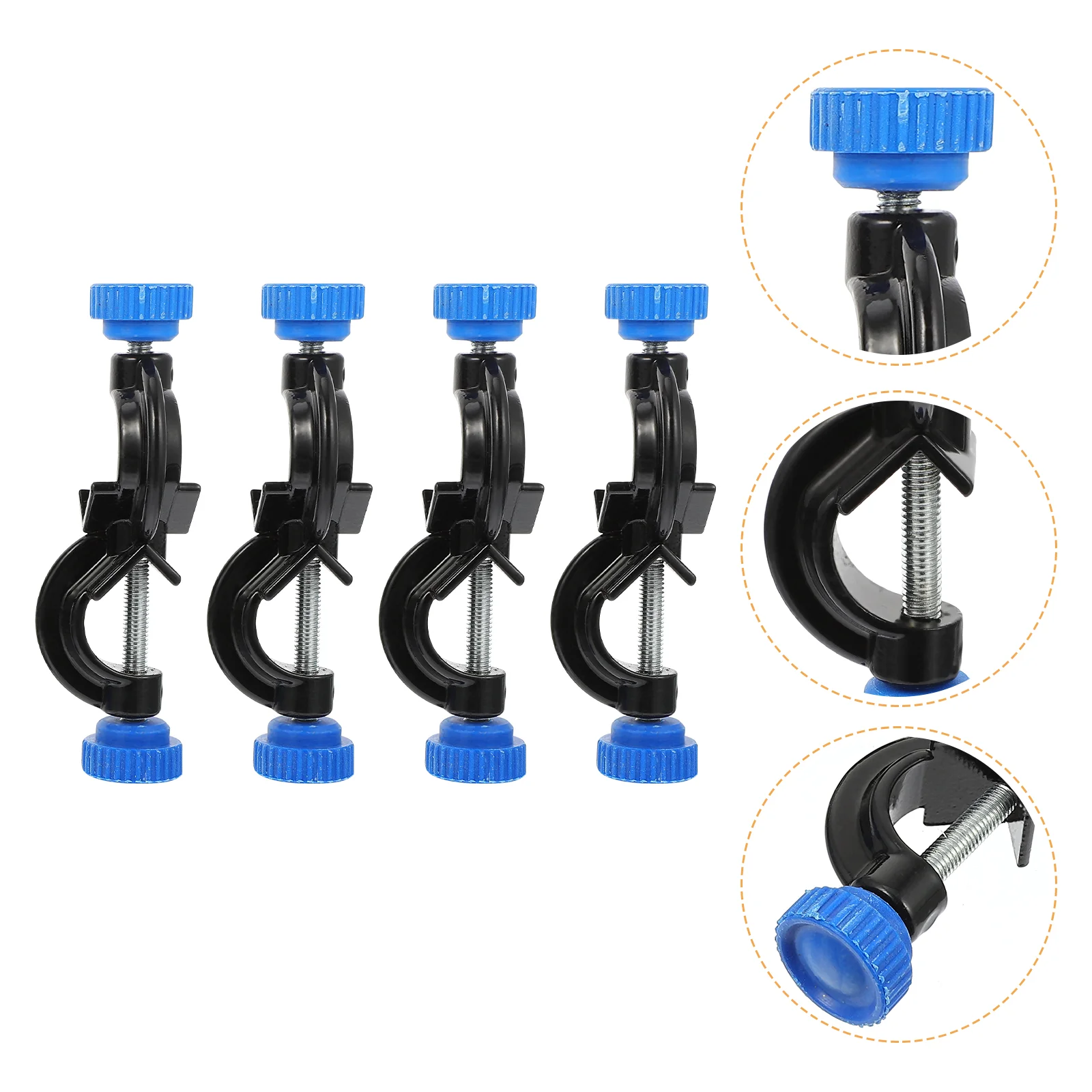 

Stand Clamp Holder Chemistry Adjustable Clamp Bracket Chemistry Laboratory Stand Test Tube Clamp Stand Beaker Holder Clamp