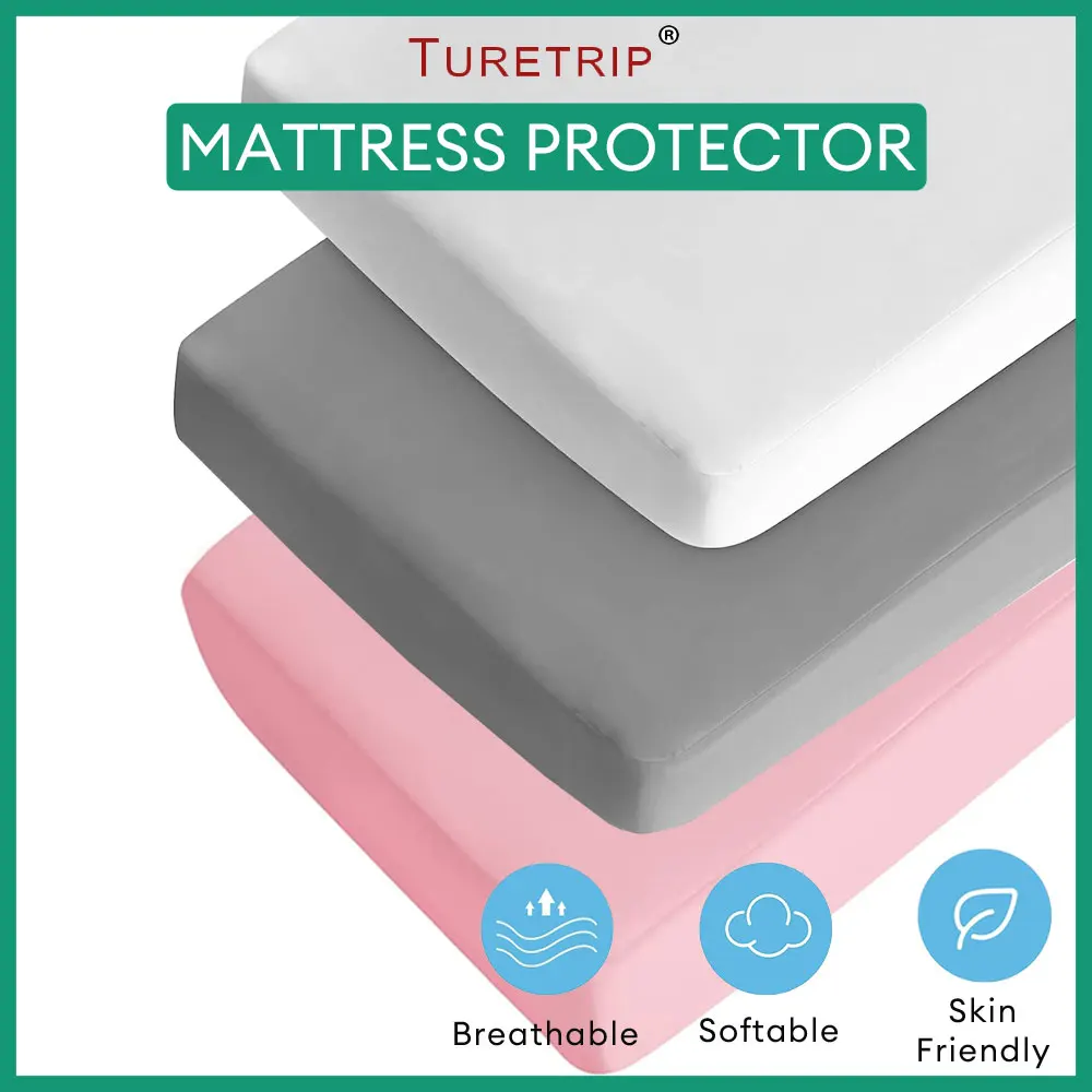 

Crib Sheet Pack and Play Fitted Sheets for Baby Girls Boys (71x132x22cm) Portable Playard Mattress Sheets Ultra Soft Microfiber