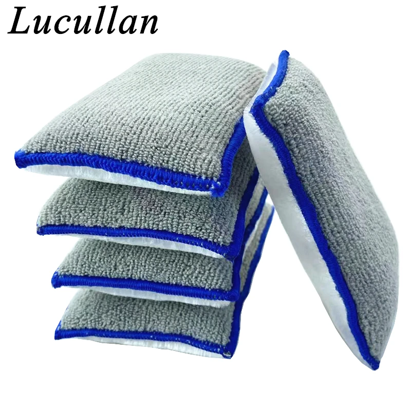 Lucullan Double Side Use Leather,plastic,vinyl And Upholstery Cleaning