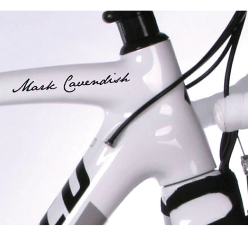 Cycling Frame Sticker Personalised Name Bicycle Decor 2pcs glow in the dark stickers,vinyl stickers,self adhesive stickers,chalkboard stickers,tiles sticker transfers
