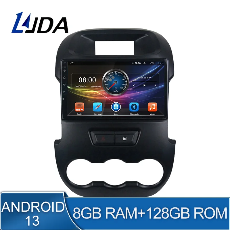

Car Radio For Ford RANGER 2011-2016 Octa Core Android 13 Car DVD GPS Navigation Multimedia Player Deckless Car Stereo WIFI