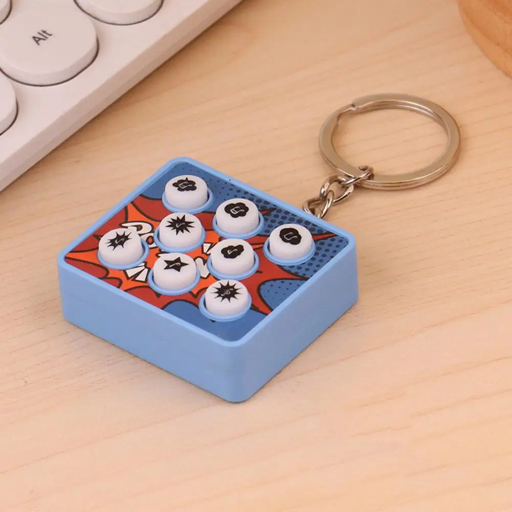 

High-quality Durable Key Chain Farting Machine Key Chain Stress Relief Toy for Home Prank Toy Pendant Gift Compact Decompression