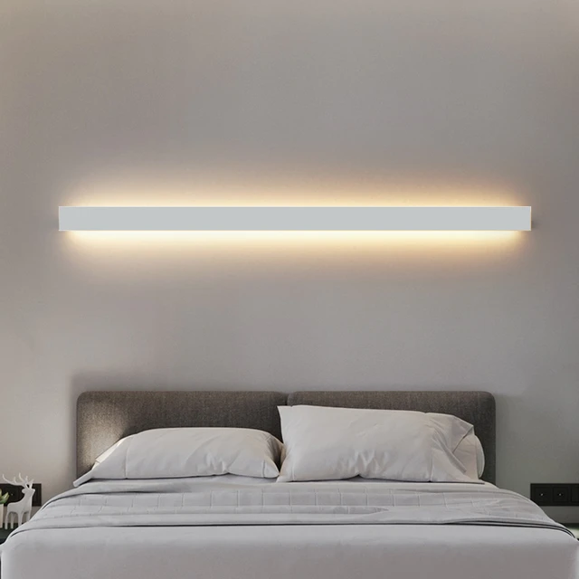 Applique Murale Led Au Design Minimaliste Moderne, Luminaire Décoratif D' intérieur De Luxe, Idéal Pour Une Chambre À Coucher - Mur Lampes -  AliExpress