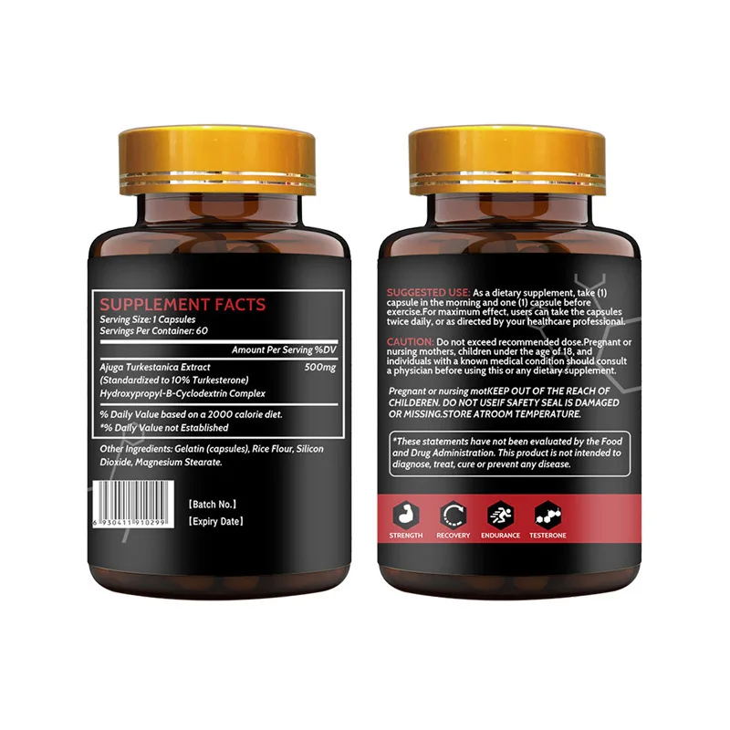 Zengji Capsules Turkestone Capsules 2 Bottle for Men's Health