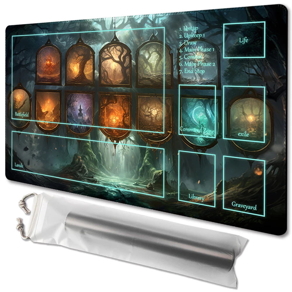 

Игровой коврик для настольной игры TCG, размер 60 х35 см