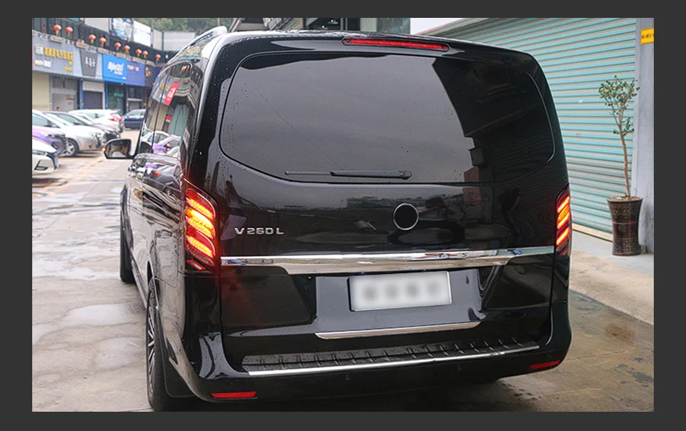 Car Lights for Benz VITO V250 V260 LED Tail Light 2016-2021 W447 Rear Stop Lamp Brake Signal DRL Reverse Automotive Accessories
