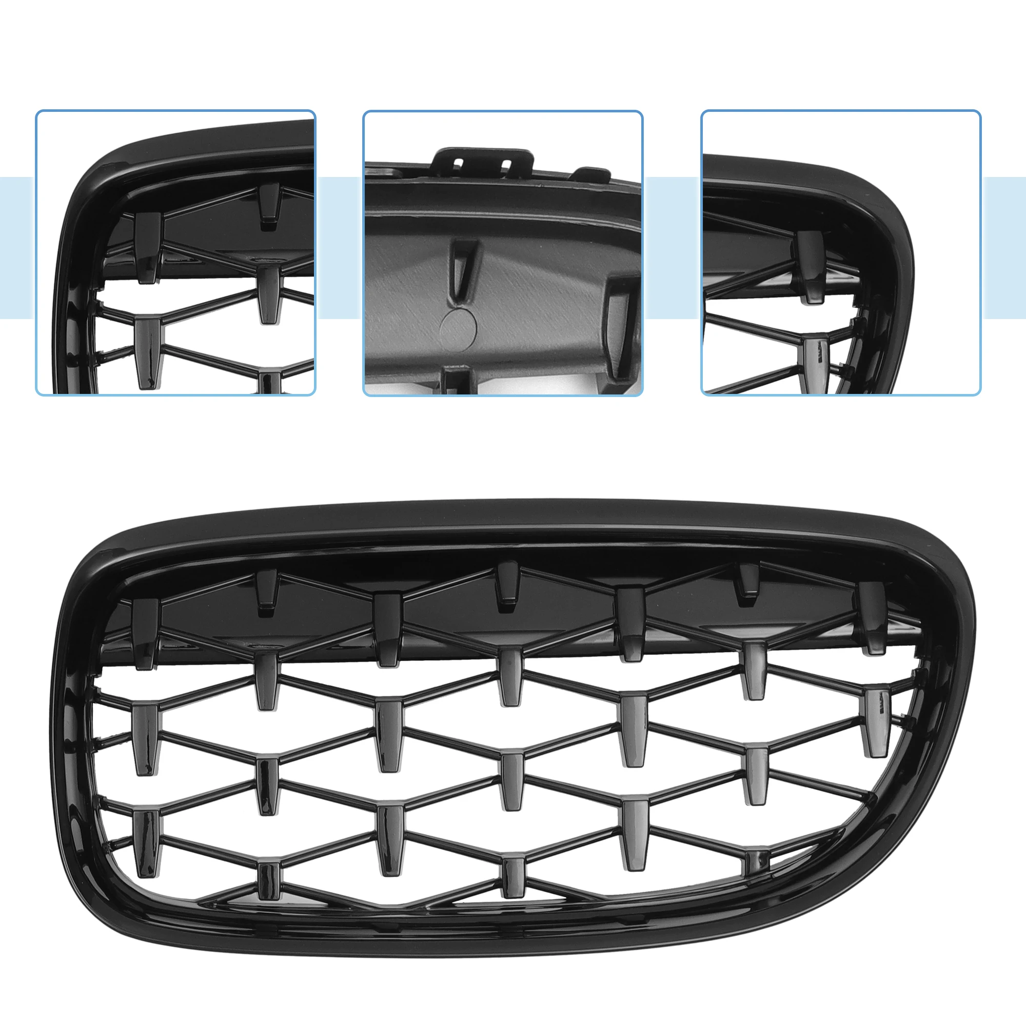UXCELL  ĵ  ׸, BMW 3 ø E90 2009 2010 2011 2012 51137201969/51137201970, 1 