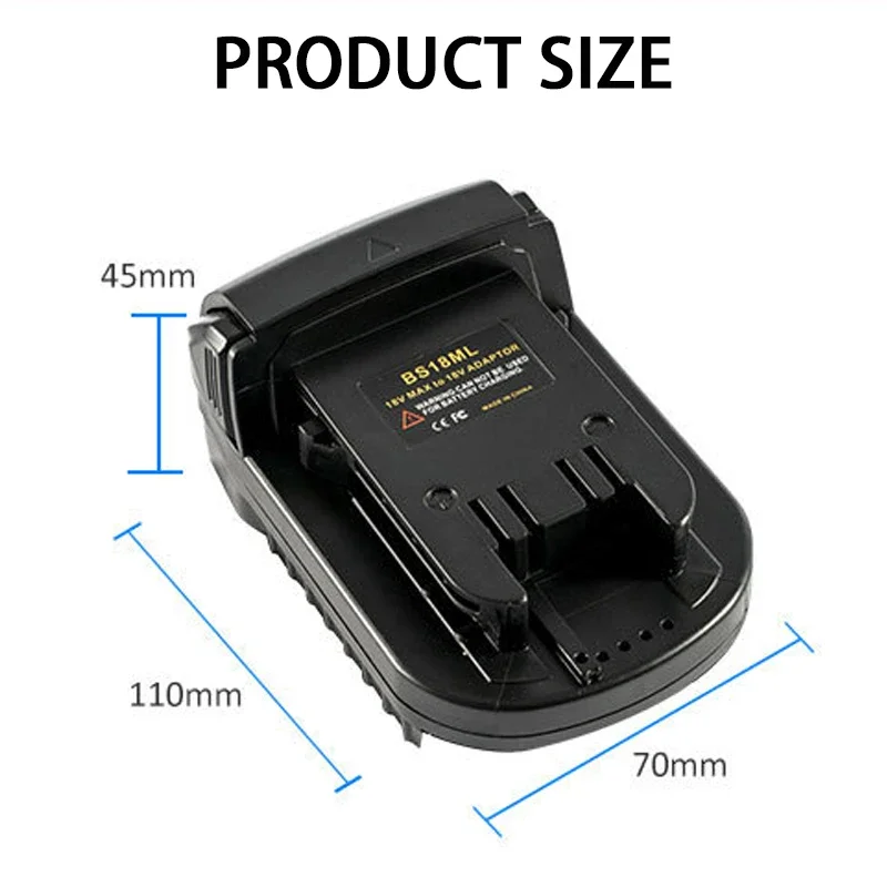 Bateria Taladro Bosch 18v Adaptador Convertidor De Batería Para Baterías De Iones De Litio Bosch Bat618 Herramienta Electrica De 18 V Bosb18c Bateria Para Aspiradora Bosch