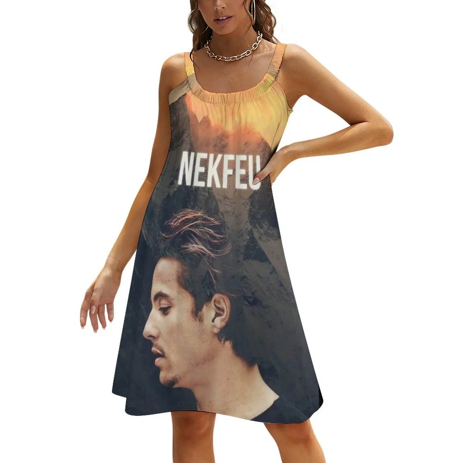 

Женская Длинная пляжная юбка на бретельках nekбуду-design, трендовая женская одежда 2024