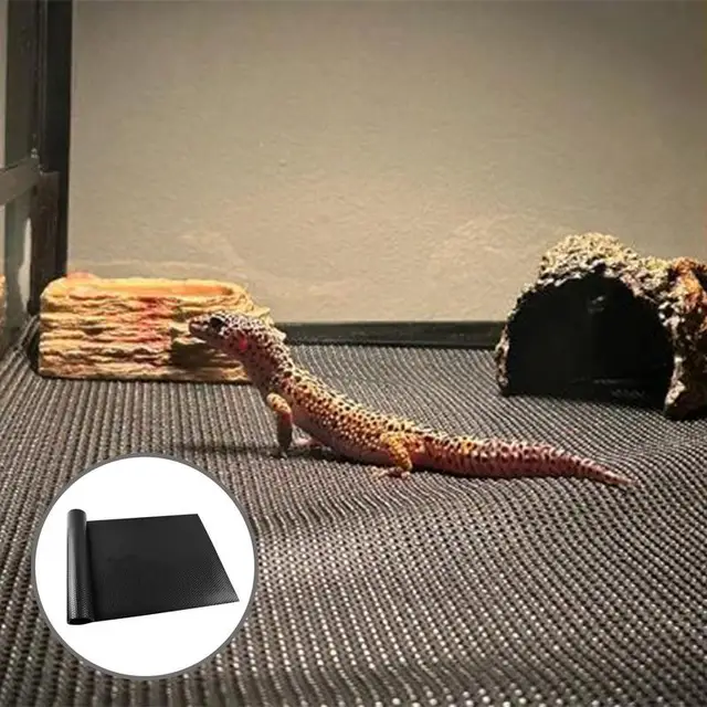 Reptile Carpet Terrarium Liner Bedding Reptile Substrate Mat Safe And Comfortable Reptile Cage Mat For Snake Gecko Lizard 2