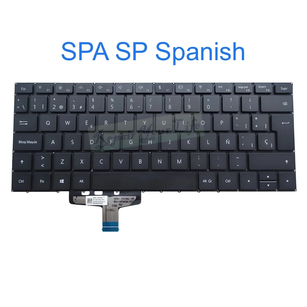 Laptop Keyboard for Huawei HN-W19R WRTB-WAH9L WRT-W09 WRTB