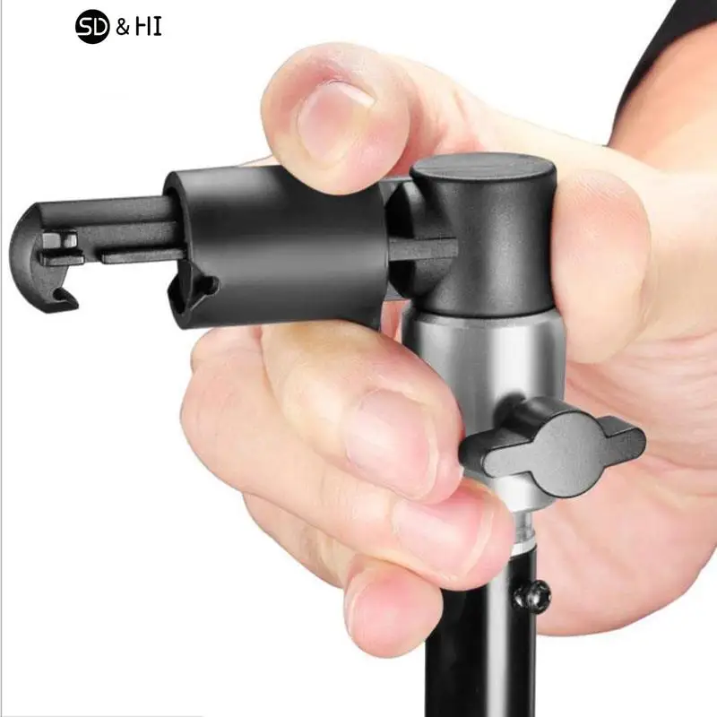 Photo Video Photography Studio Reflector Disc Holder Clip Clamp for Light Stand reflector holder clip photography clamp