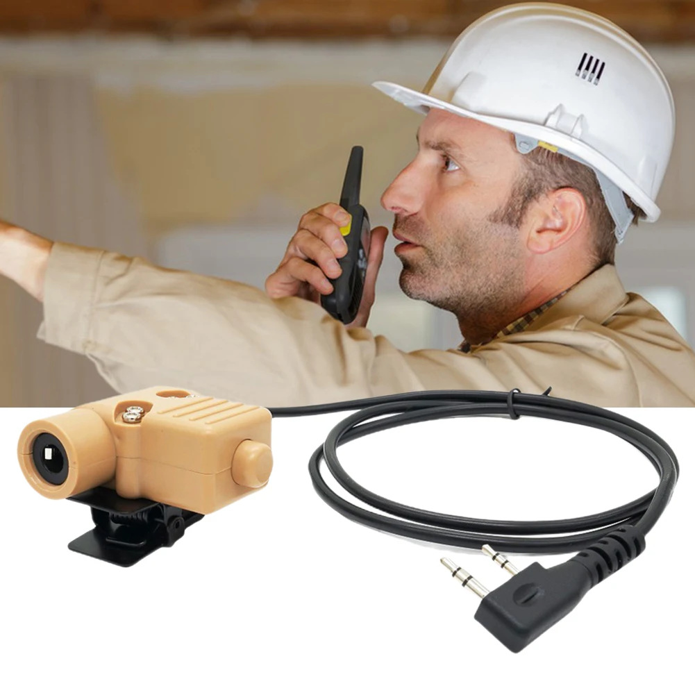 Tactical U94 PTT Military Headset Adapter ABS Headset Accessories For Baofeng UV-5R/888S KD-C1
