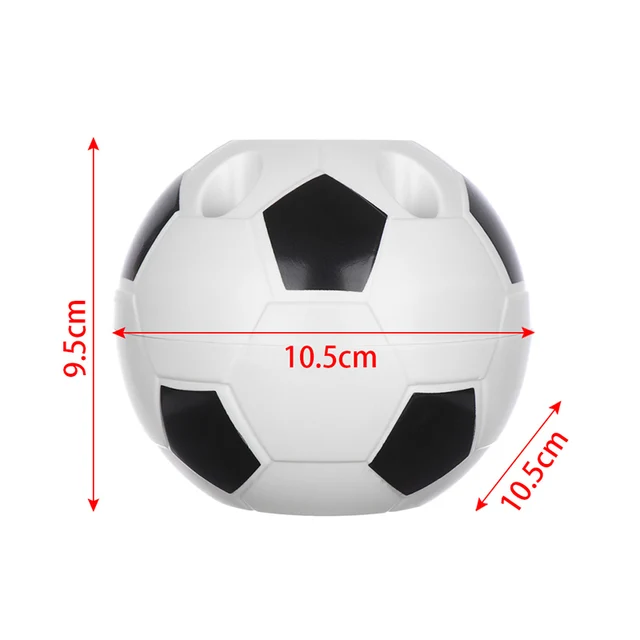 Soccer Shape Tool Home Decoration Student Gifts Supplies Pen Pencil Holder Football Shape Toothbrush Holder Desktop Rack Table 6
