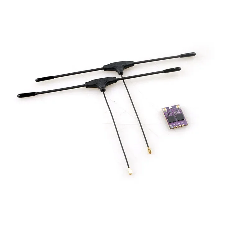 

Приемник разнесенных сигналов HappyModel ES900 DUAL RX ELRS 915 МГц/868 МГц Встроенный TCXO для радиоуправляемых летательных аппаратов FPV дронов дальнего радиуса действия, запчасти для самостоятельной сборки