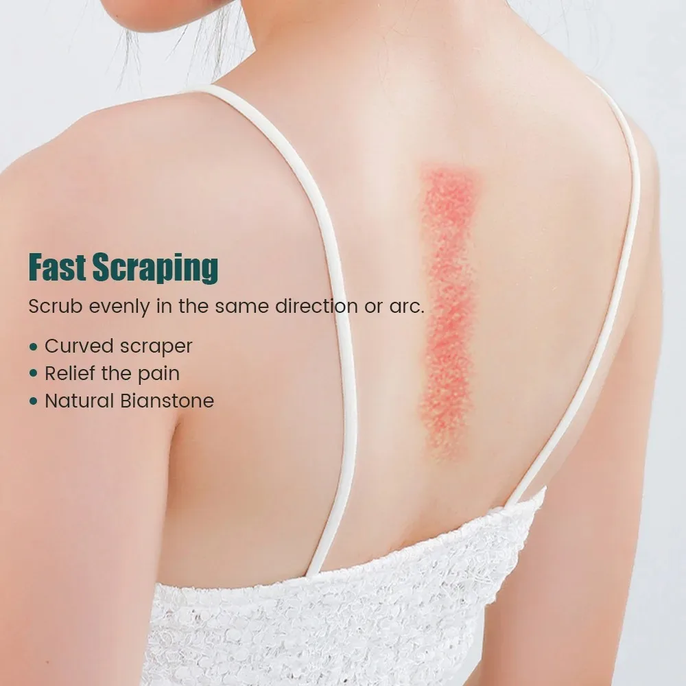 Electric Guasha Massager Hot Compress Eye Massager Stone Heating Vibration Scraping Neck Face Skin Lifting Removal Wrinkle Tool