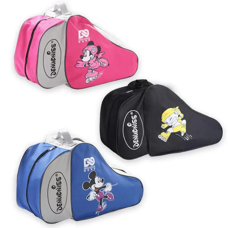 Rolle Skating Shoes Backpack Children Inline Skates Single-shoulder Special Hand-held Full Sneakers Sports Bag Kids Adults