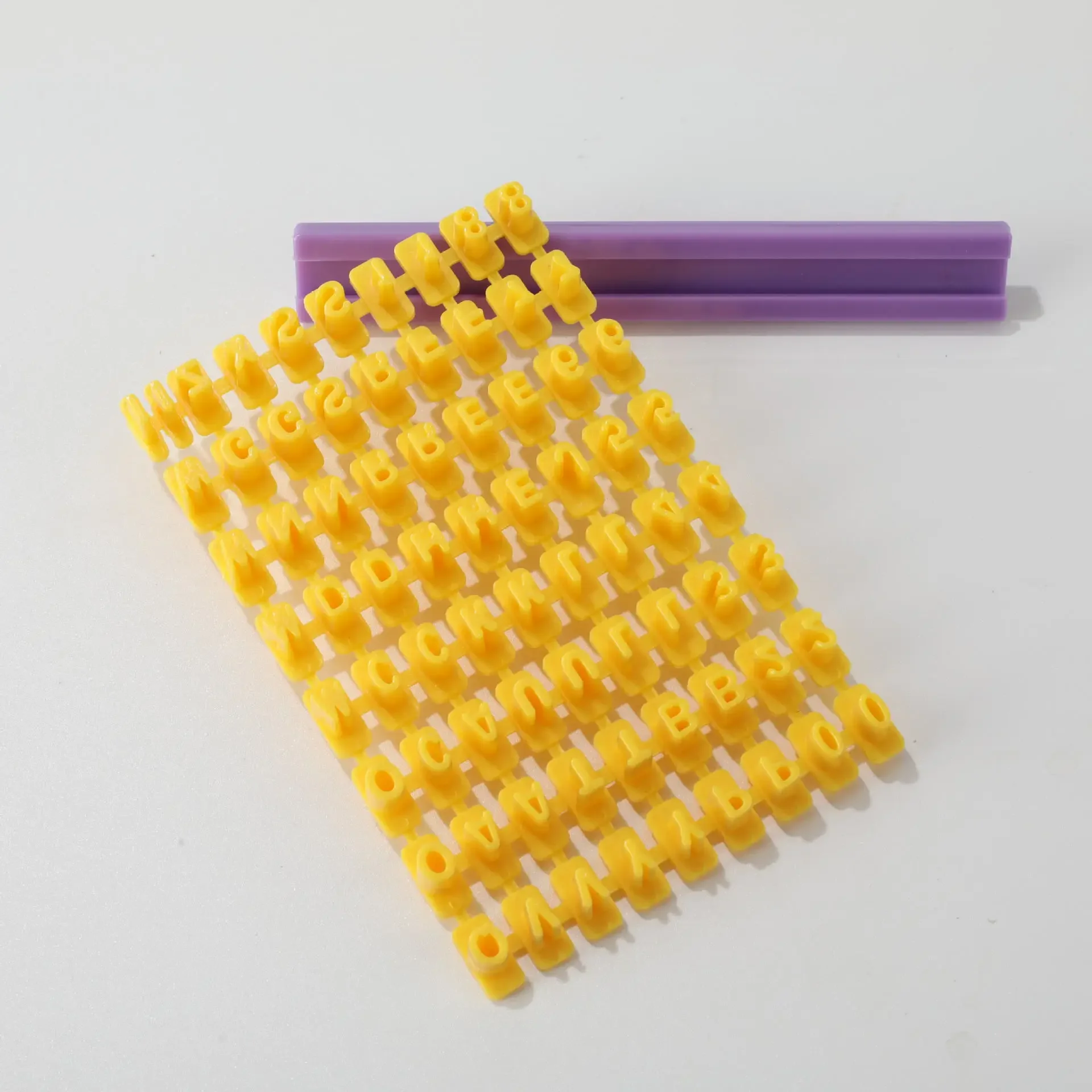 Mini Cookie Cutters Alphanumeric Stamping Pastry Molds Combination Baking Supplies Polymer Clay Cake Decorating Tools Bar Cutter