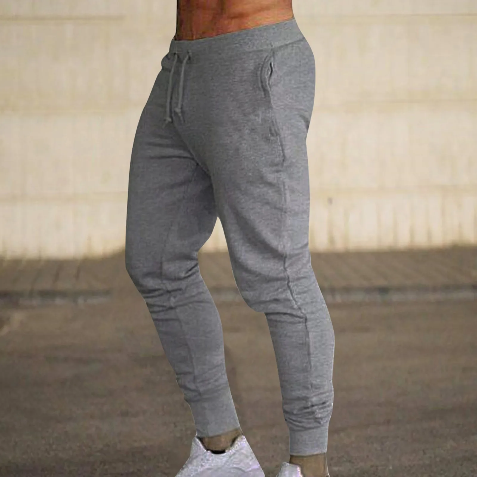 Tanie Moda siłownia spodnie do ćwiczeń mężczyźni trening biegacze bieganie spodnie sklep