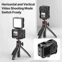 Ulanzi Metal Cage for DJI OSMO ACTION 5 4 3  Quick Release for GoPro Foldable Mount with Cold Shoe Full Protective Frame Case - Image 2