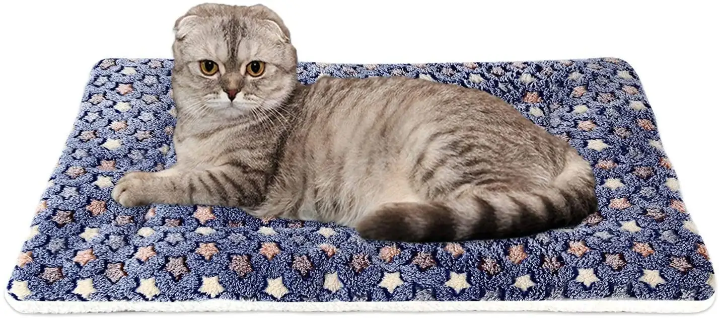Title 6, Cozy Calming Cat Blanket Warm Cat Calming Blank...