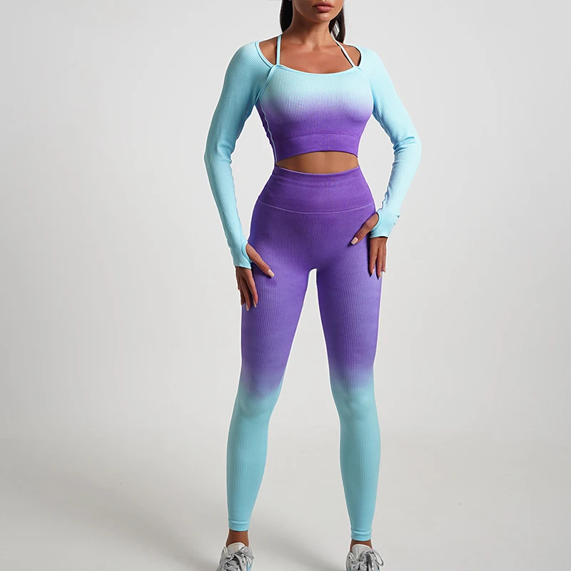 Purple trousers 2pcs
